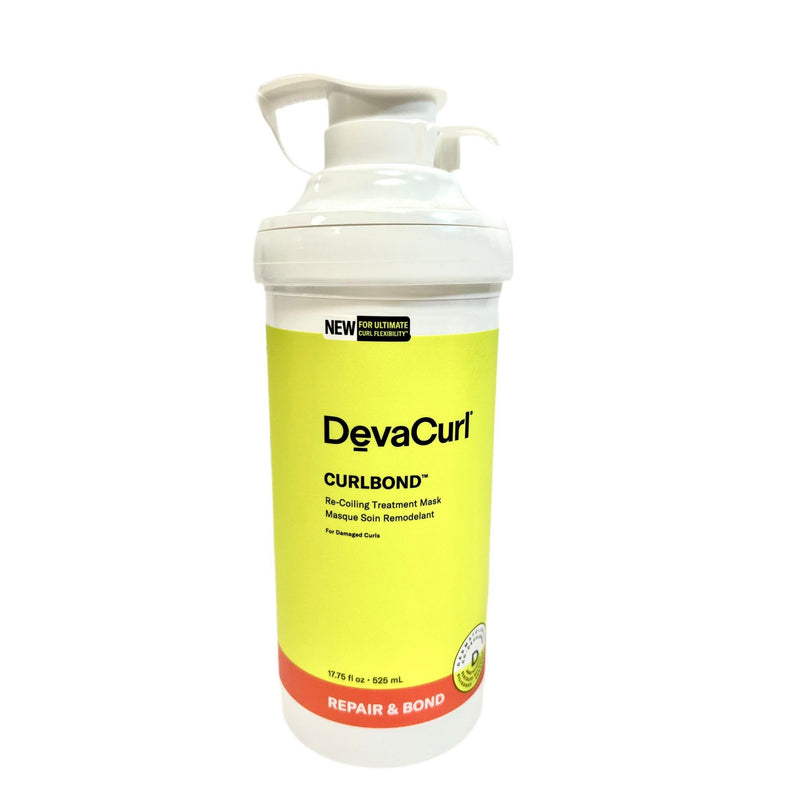 VIP Extensions DevaCurl CurlBond Re-Coiling Treatment Mask, 17.5 oz Hair Mask White Smoke