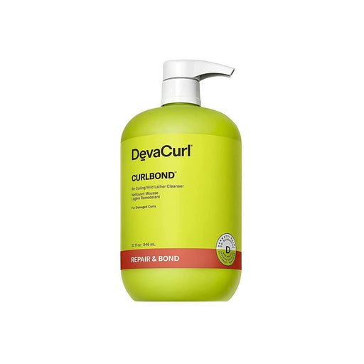 VIP Extensions DevaCurl CurlBond Re-Coiling Mild Lather Cleanser, 32 fl oz Shampoo White Smoke