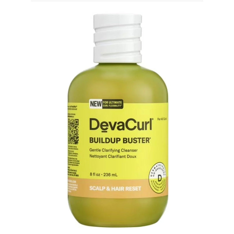 VIP Extensions DevaCurl Buildup Buster Gentle Clarifying Cleanser, 8 oz Shampoo White Smoke
