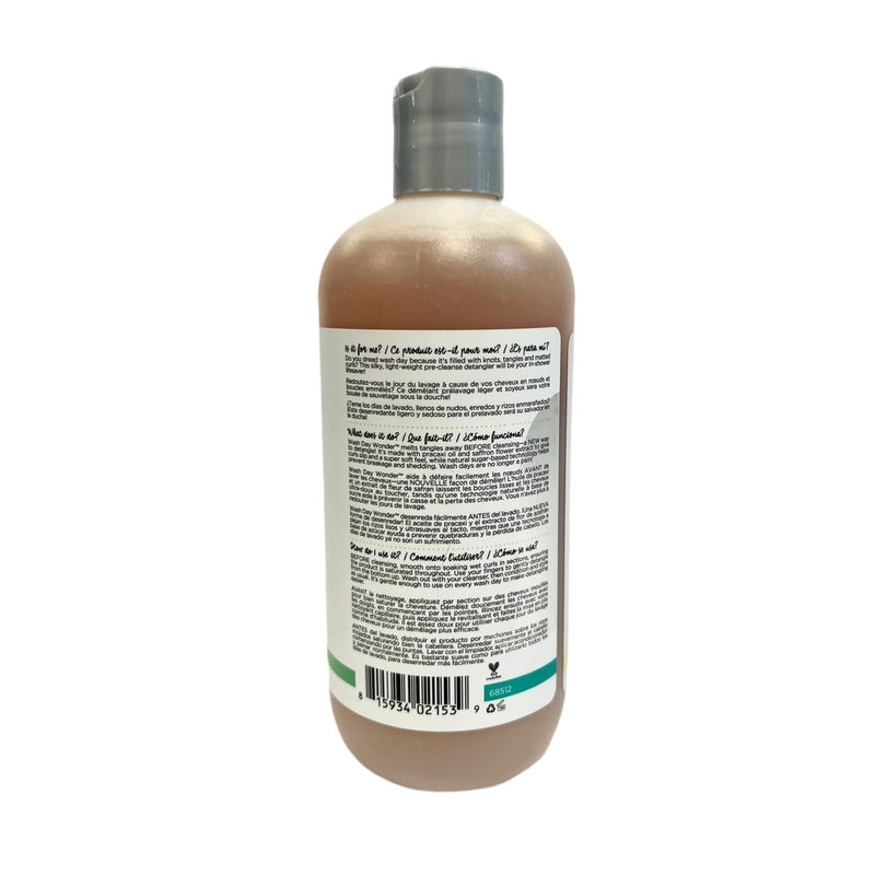 VIP Extensions DevaCurl Wash Day Wonder Pre-Cleanse Slip Detangler, 12 fl oz Conditioner White Smoke