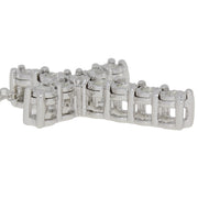 Bids.com .25ct Diamond Cross Religious Pendant Sterling Silver Pendants White Smoke 18