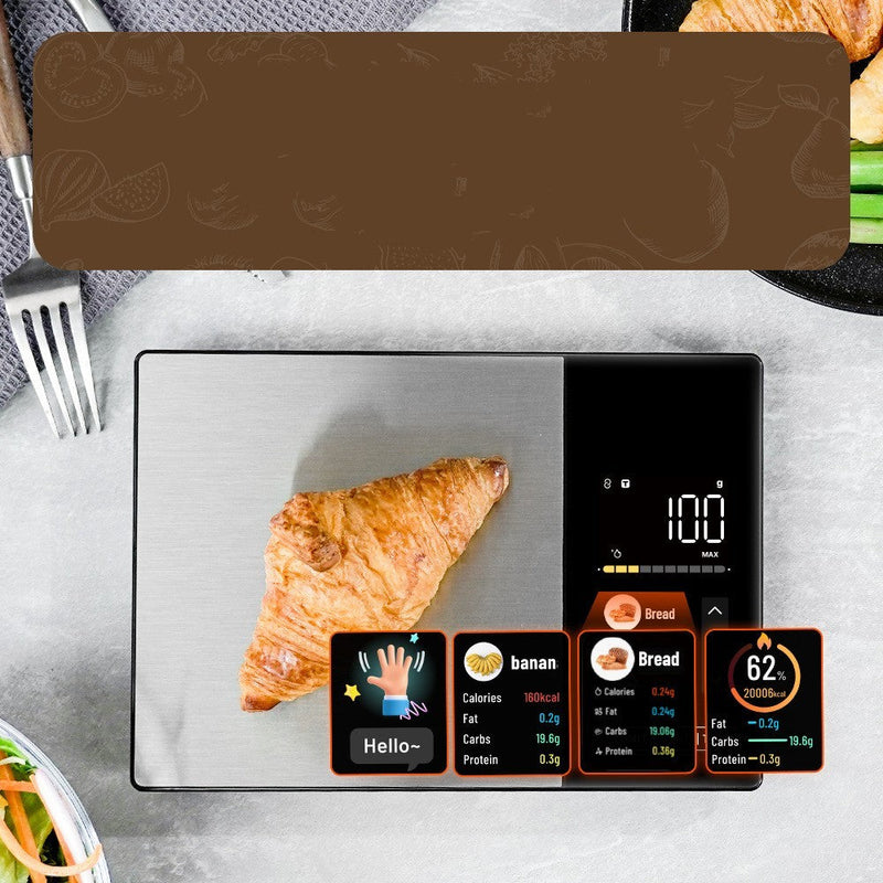 SmartPursue™ Food Scale Smart Nutrition Scale - Limited Stock Kitchen Scale Light Gray Black & Grey
