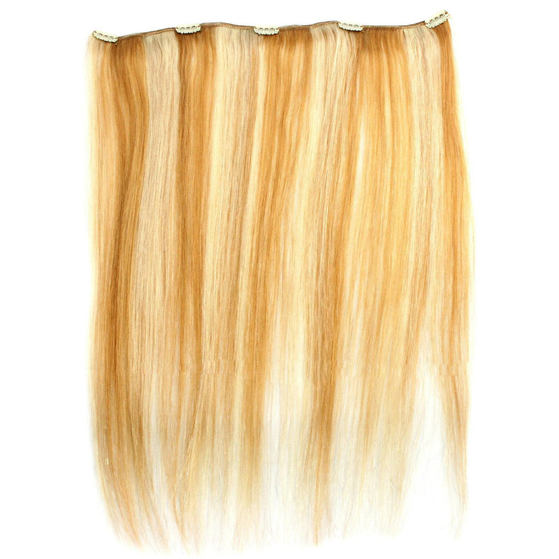 VIP Extensions Diamond Collection 3 Piece Set 18" Clip-on / 100% Remy Human Hair Hair Extension Khaki 1 / Body Wave,1 / Silky Straight,1B / Body Wave,1B / Silky Straight,2 / Body Wave,2 / Silky Straight,4 / Body Wave,4 / Silky Straight,L27 / Body Wave,L27 / Silky Straight,L30 / Body Wave,L30 / Silky Straight,L33 / Body Wave,L33 / Silky Straight,L6 / Body