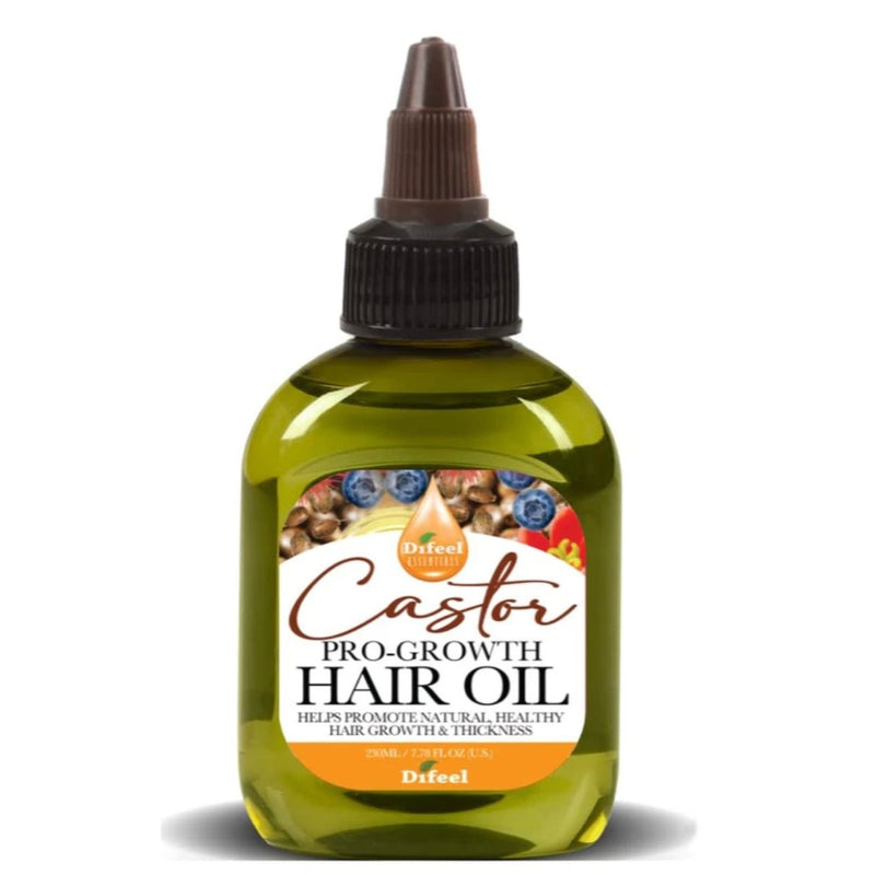 VIP Extensions Difeel Castor Pro-Growth Hair Oil, 2.5 oz Hair Oil White Smoke