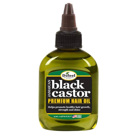 VIP Extensions Difeel Superior Growth Jamaican Black Castor Premium Hair Oil, 2.5 oz Hair Oil White Smoke