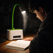 ZAQ Skin & Body ZAQ Lumin Aromatherapy Diffuser | Ultrasonic Mist, LED Lamp & Humidifier Diffusers Black Green,Orange