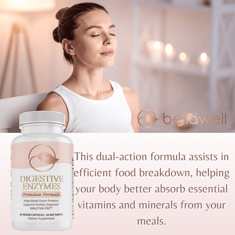 Digestive Enzymes: A Thoughtful Choice for Women's Wellness by Bellawell