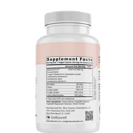 Bellawell Health Digestive Enzymes: A Thoughtful Choice for Women's Wellness by Bellawell Capsules Lavender