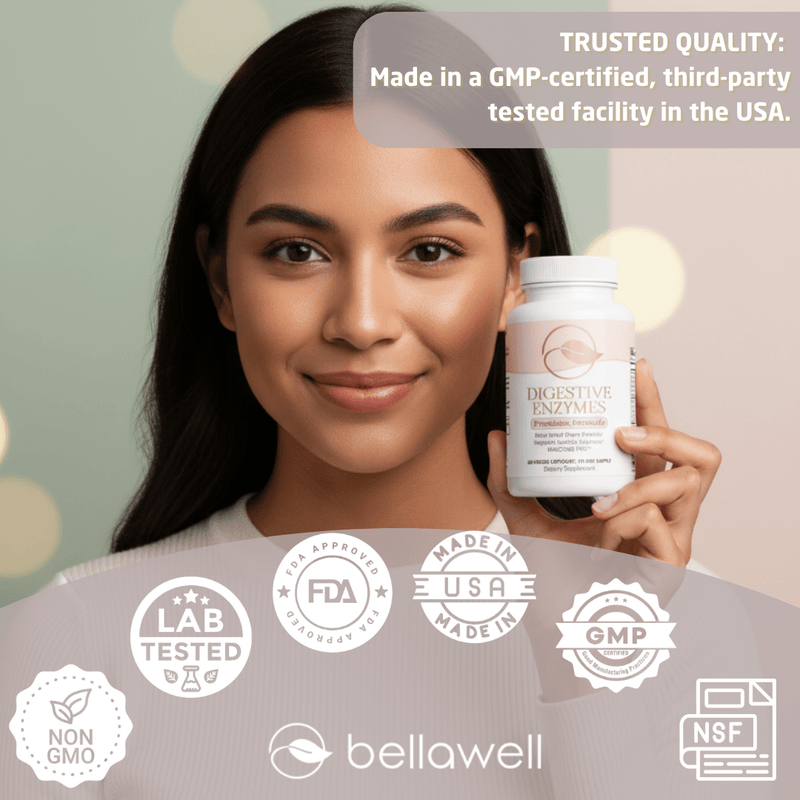 Digestive Enzymes: A Thoughtful Choice for Women's Wellness by Bellawell