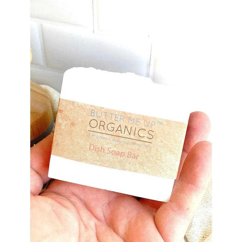 Butter Me Up Organics Organic Solid Dish Soap / Solid Dish Bar / Organic Dish Soap Home Wheat Dish Soap Bar solo