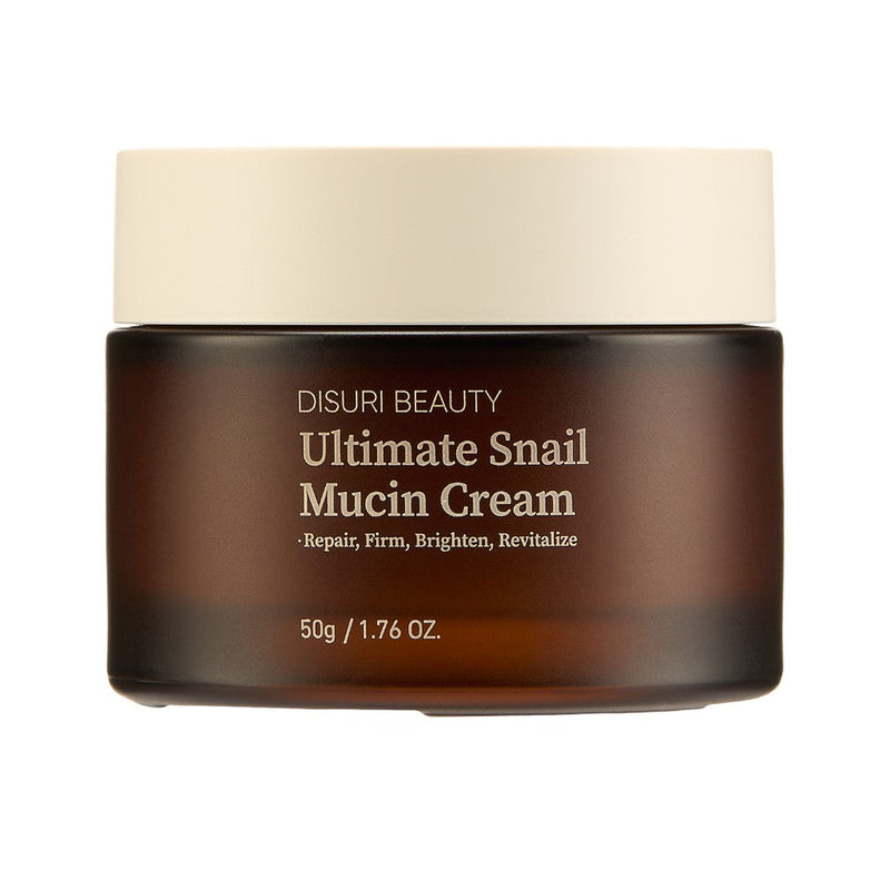DISURI BEAUTY DISURI Beauty Ultimate Snail Mucin Cream Face Moisturizer Antique White