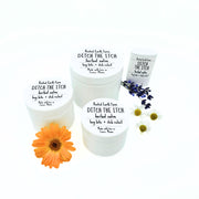 Rooted Earth Farm + Apothecary Ditch the Itch Salve Herbal Salves + Balms White Smoke 0.35 oz,1 oz,2 oz,4 oz