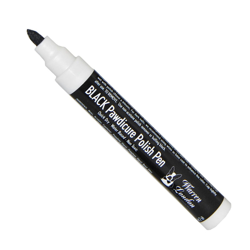Warren London Pawdicure Polish Pens - Choose From 13 Colors! - Dog Nail Polish Dog Nail Polish White Smoke Black