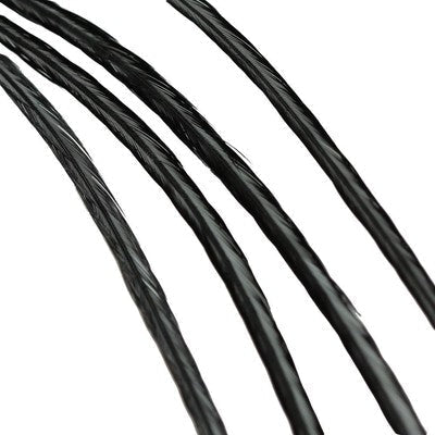 VIP Extensions Donna Bella Hair Extension Feathers, Solid Black, 7-30 cm Hair Extension Accessories White Smoke