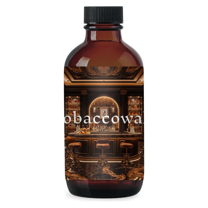 WhollyKaw Wholly Kaw Tobaccowala Shaving Collection Shaving Set Dark Slate Gray Aftershave Splash 4 oz