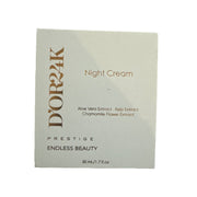 VIP Extensions D’OR 24K Prestige Endless Beauty Recovery Night Cream 1.7 oz Gold Infused Skin Care Gray