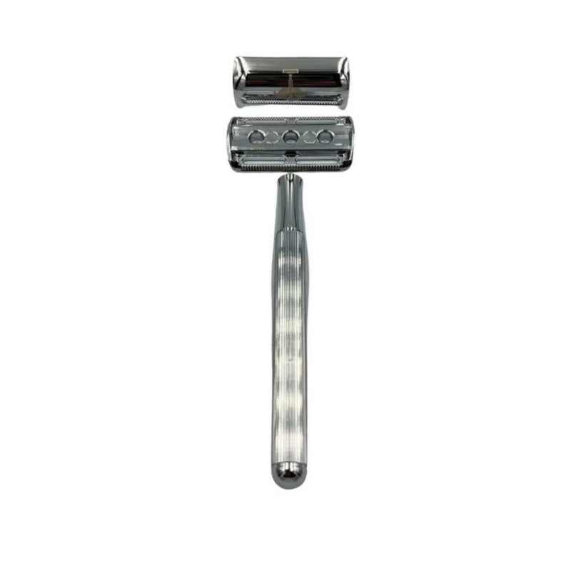 Shave Essentials Double-Sided Safety Razor V2 Razors & Razor Blades White Smoke SILVER,BLACK,GOLD
