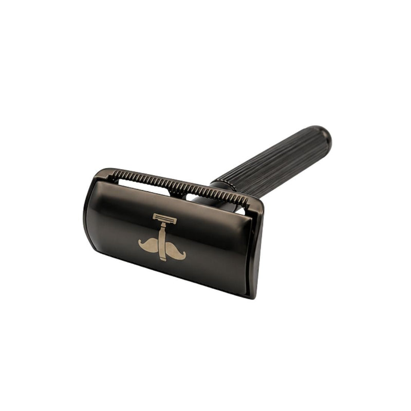 Shave Essentials Double-Sided Safety Razor V2 Razors & Razor Blades White Smoke SILVER,BLACK,GOLD