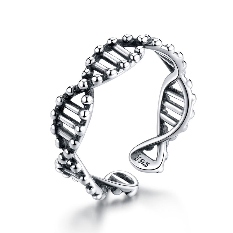 Bids.com 925 Sterling Silver Oxidized Ring for Women Rings White Smoke Default Title