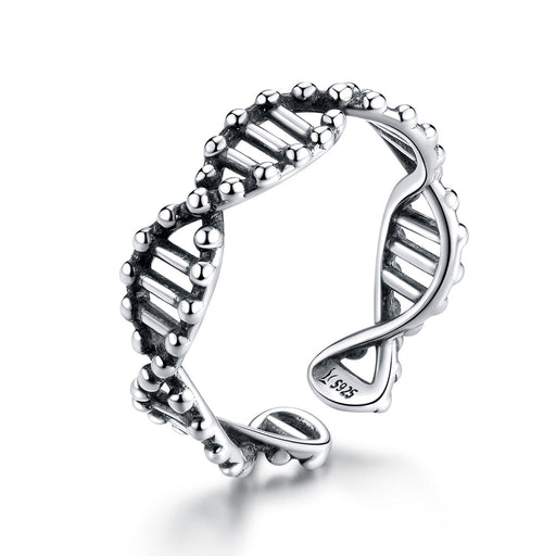 Bids.com 925 Sterling Silver Oxidized Ring for Women Rings White Smoke Default Title