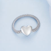 Bids.com 925 Sterling Silver 2.5mm Width Ring for Women Rings Light Gray 6,7,8
