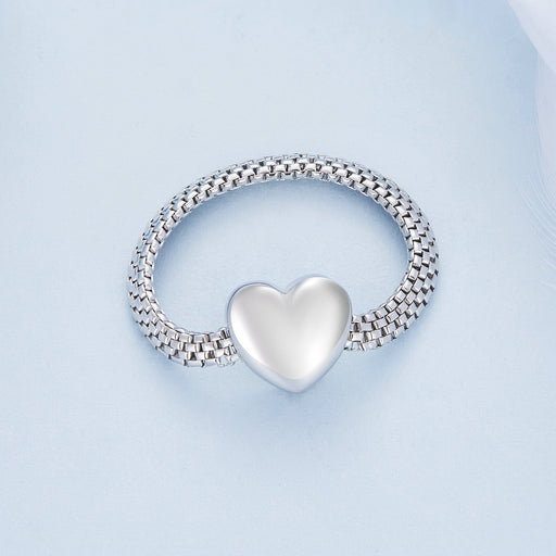 Bids.com 925 Sterling Silver 2.5mm Width Ring for Women Rings Light Gray 6,7,8