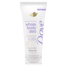 Dove Dove Deodorant Cream, Whole Body, P H Balancing, Coconut & Vanilla 2.5 Fl Oz Deodorant & Anti-Perspirant White Smoke