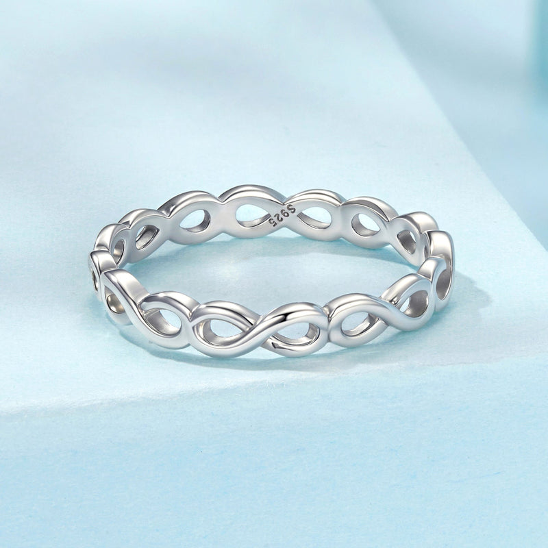 Bids.com 925 Sterling Silver Oxidized Rings Size 6 for Women Rings Powder Blue 6,7