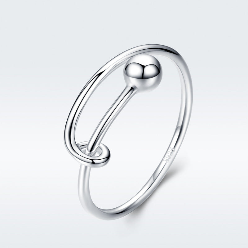 Bids.com 925 Sterling Silver Rings 0.4cm Width for Women Rings White Smoke