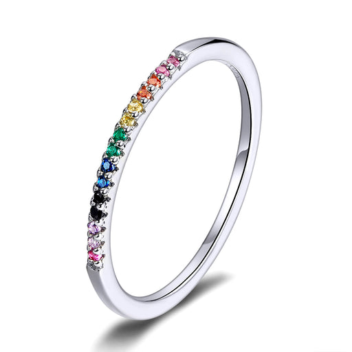 Bids.com 925 Sterling Silver Size 5.0 Ring for Women Rings White Smoke 5,6,7,8,9