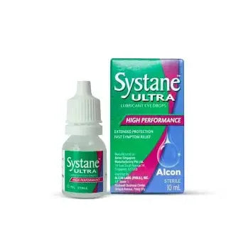 Systane Systane Ultra High Performance Lubricant Eye Drops, Twin Pack, 20 ml Vision Care White Smoke