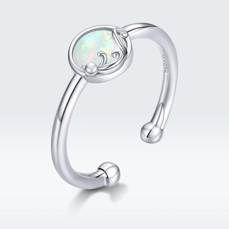 Bids.com S925 Sterling Silver Slim Band Ring for Women Rings Lavender