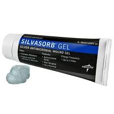 SILVASORB SILVASORB Silver Antimicrobial Wound Gel, 1.5 oz Tube Antiseptics & Cleaning Supplies Tan