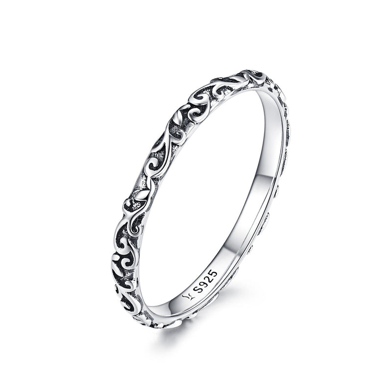 Bids.com 925 Sterling Silver Size 6.0 Ring for Women Rings White Smoke 6,7,8,9,10
