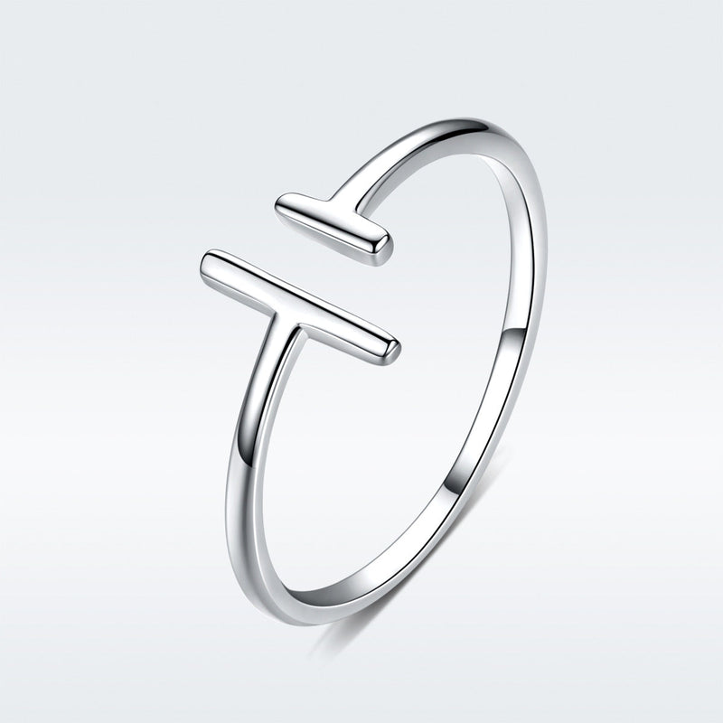 Bids.com S925 Sterling Silver 0.15cm Ring for Women Rings White Smoke