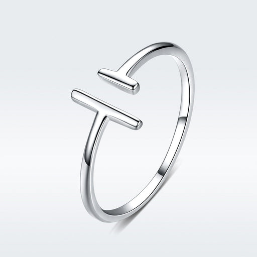 Bids.com S925 Sterling Silver 0.15cm Ring for Women Rings White Smoke
