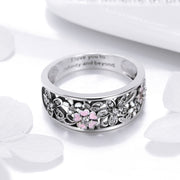 Bids.com S925 Sterling Silver Ring Size 6.0 Rings White Smoke 6,7,8