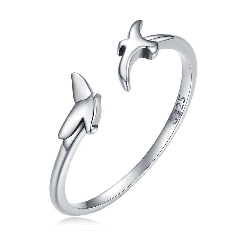 Bids.com S925 Oxidized Silver 0.15cm Ring Rings White Smoke Default Title