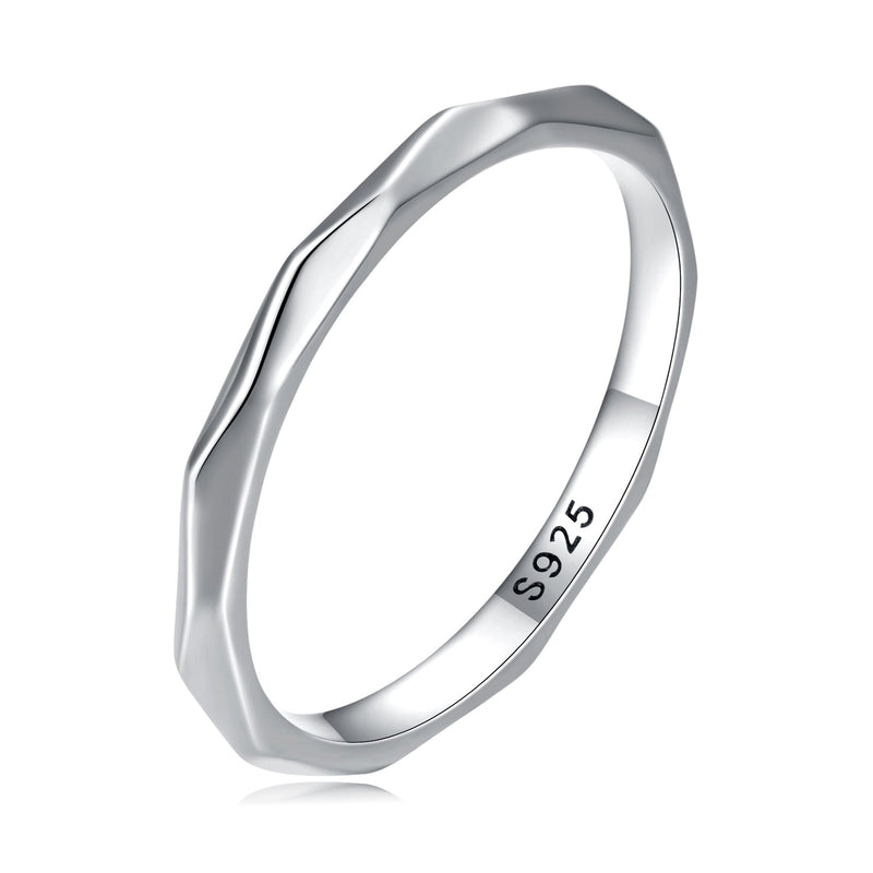 Bids.com 925 Sterling Silver Oxidized 0.2cm Width Ring Size 6 for Women Rings White Smoke 6,7,8
