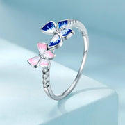 Bids.com 925 Sterling Silver Enamel Plated Ring Size 6 for Women Rings Sky Blue 6,7,8,10,5,9