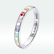 Bids.com 925 Sterling Silver Enamel Oxidized Silver Ring Size 6.0 Rings White Smoke 6,7,8,10D,7D,9D,5,9