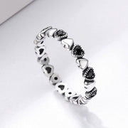 Bids.com 925 Sterling Silver Ring - Stylish Design for Women Rings White Smoke 7WH,9WH,5,6,7,8,9,6CF,7CF,8CF,9CF,5CF