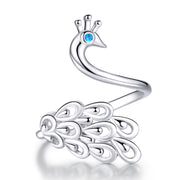 Bids.com 925 Sterling Silver Plated Platinum Pavé Setting CZ Ring for Women Rings White Smoke Default Title