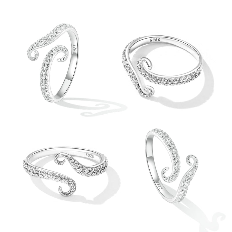 Bids.com S925 Sterling Silver 0.2cm Platinum Plated Ring Rings White Smoke Default Title