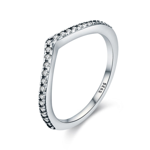 Bids.com 925 Sterling Silver Ring Size 6.0 for Women Rings White Smoke 6,7,8