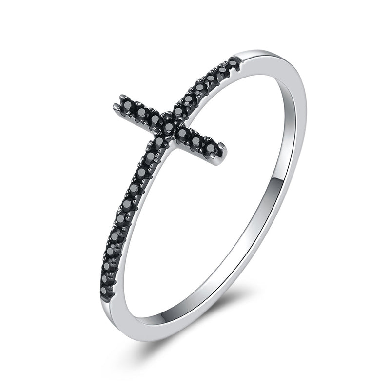 Bids.com 925 Sterling Silver Ring Size 7 for Women Rings White Smoke 7