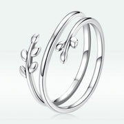 Bids.com 925 Sterling Silver Oxidized Ring for Women Rings White Smoke B