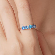 Bids.com 925 Sterling Silver Ring with White Gold Plating for Women, Size 6.0 Rings Wheat 6,7,8,6GN,6PK,7GN,7PK,8GN,8PK