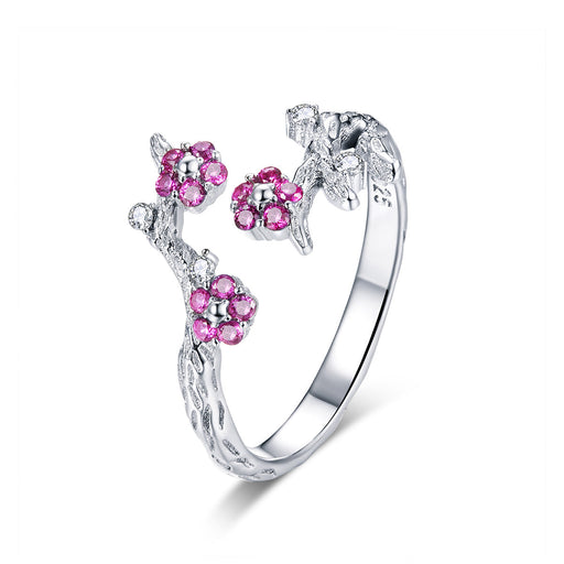 Bids.com 925 Sterling Silver Ring for Women Rings White Smoke