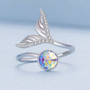 Bids.com S925 Sterling Silver Pavé Setting CZ Ring for Women Rings Light Gray